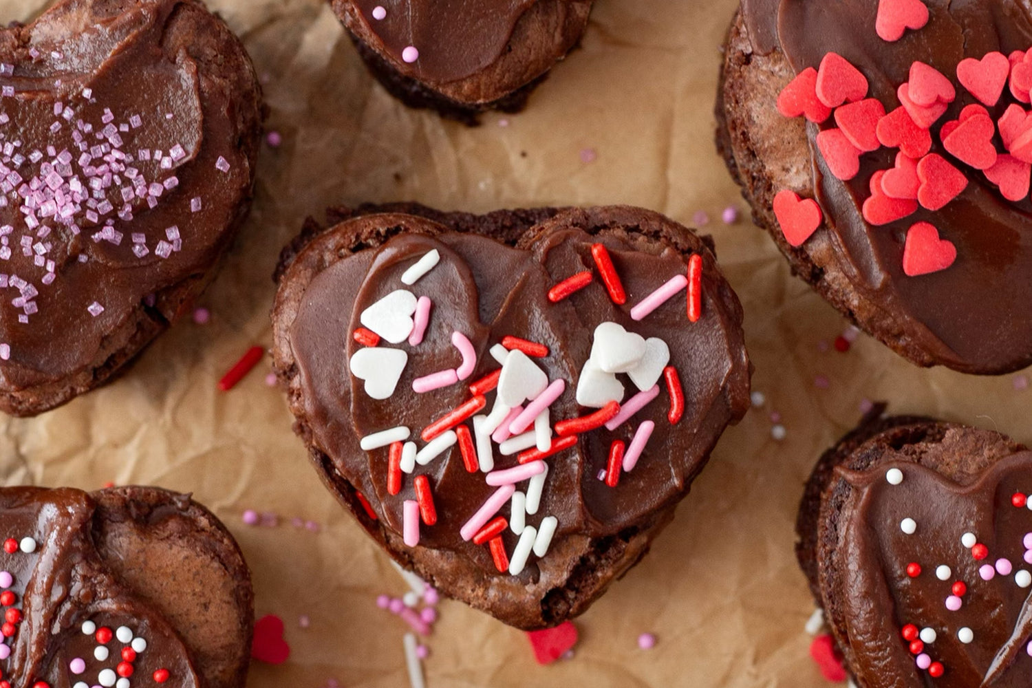 Valentine's Day EVOO Brownies