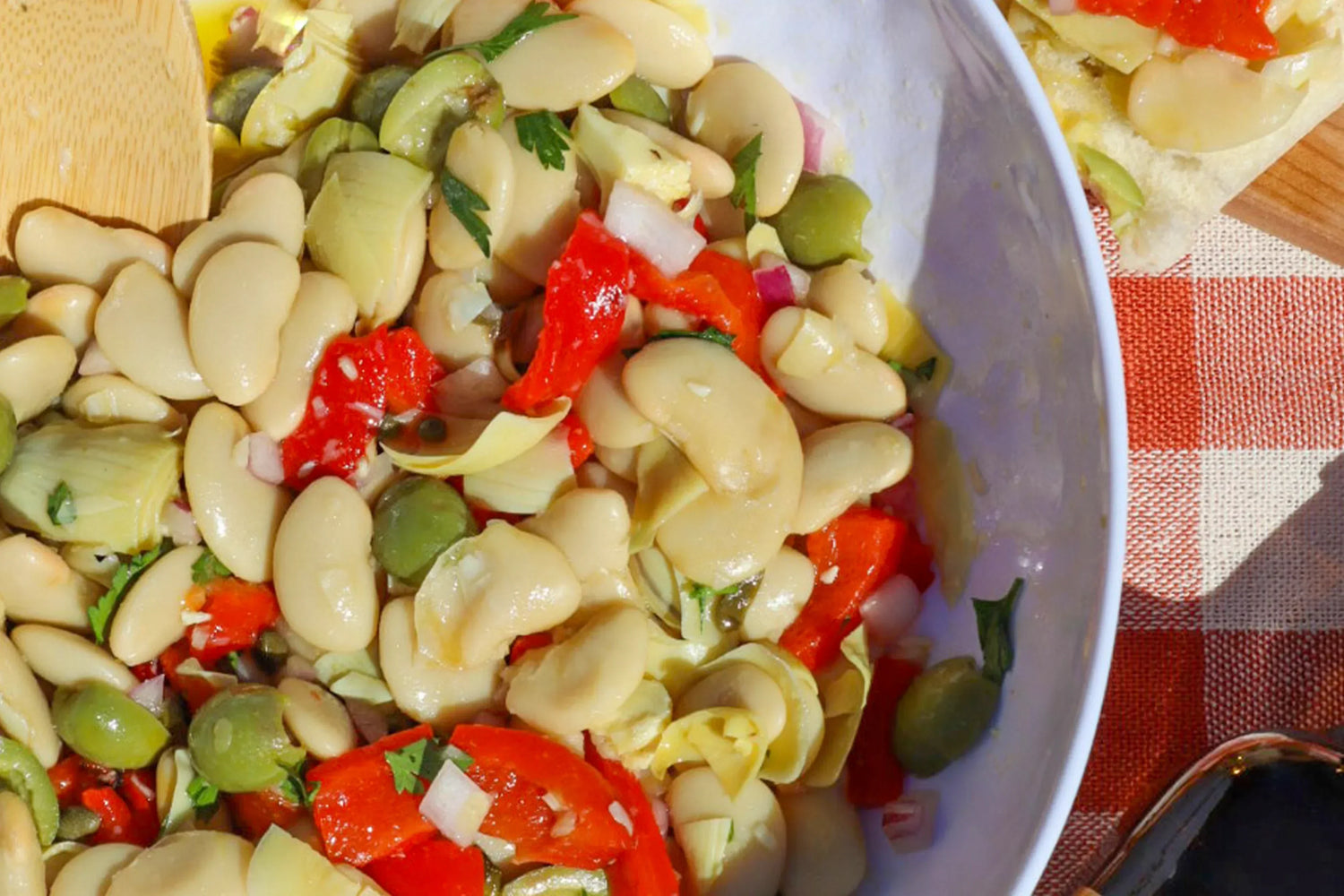 Mediterranean Butter Bean Salad