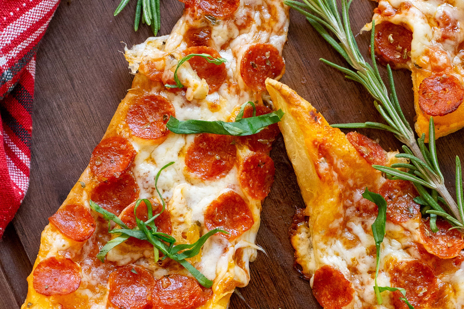 Puff Pastry Christmas Tree Pizzas