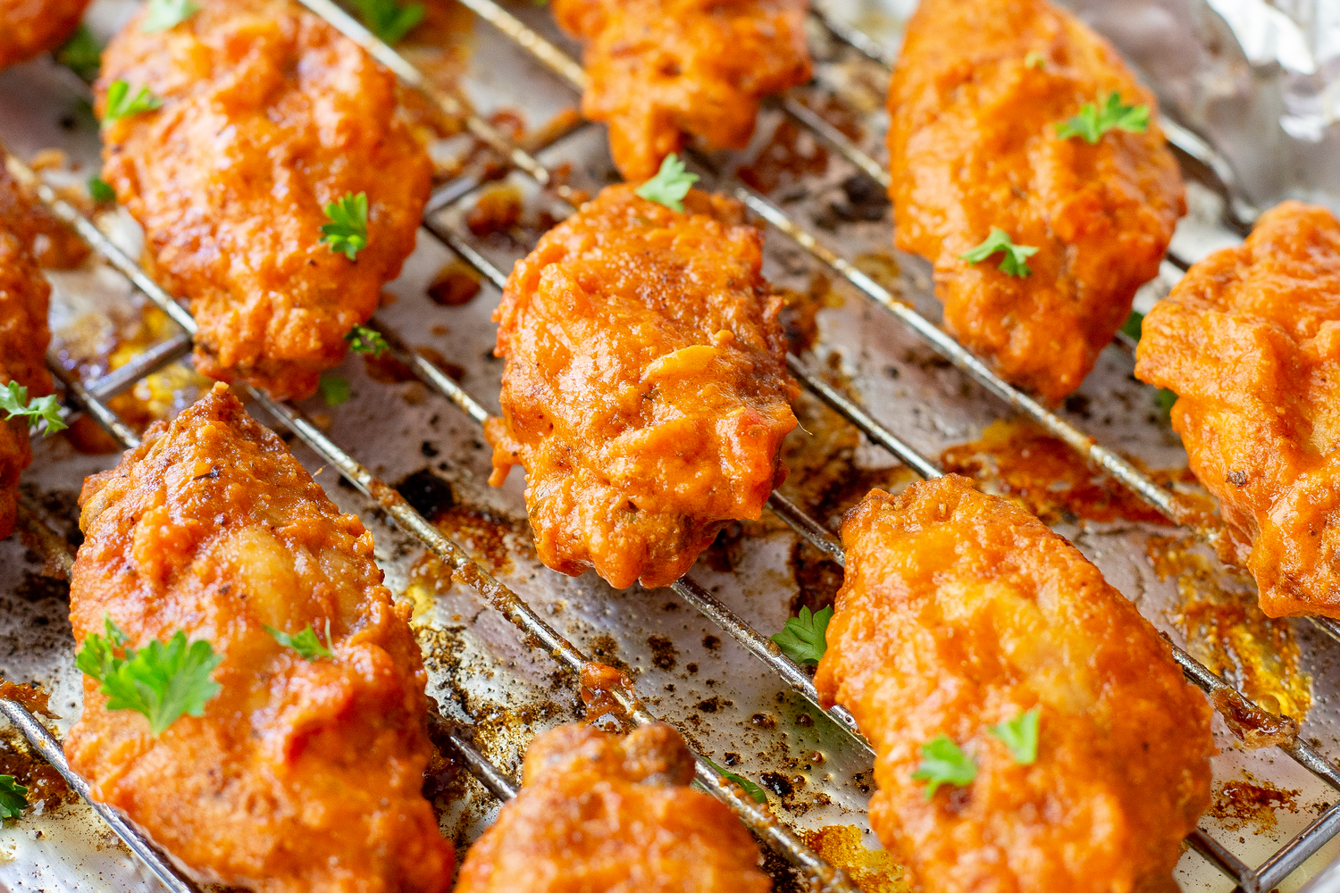 Vodka Sauce Chicken Wings