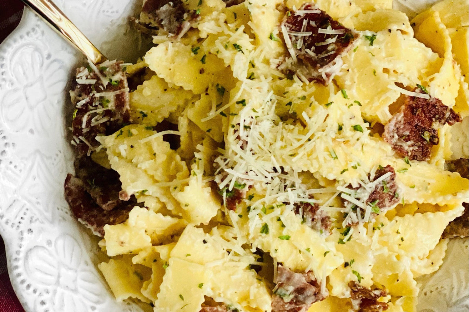 Creamy Bacon Alfredo