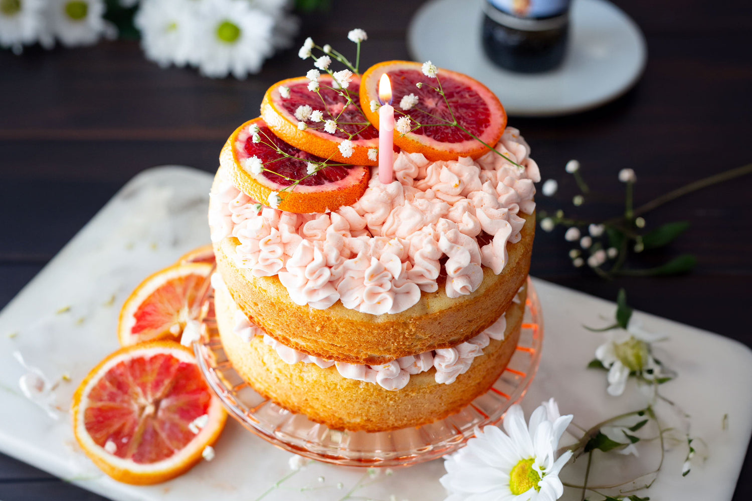 Blood Orange Olive Oil Cake