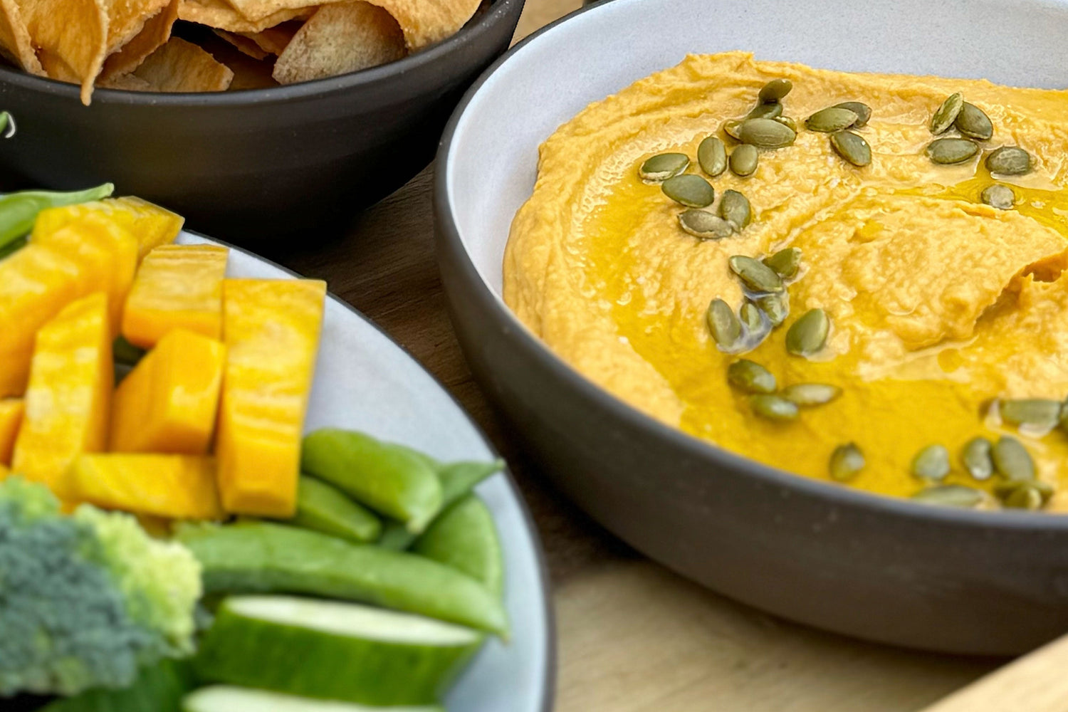 roasted sweet potato hummus