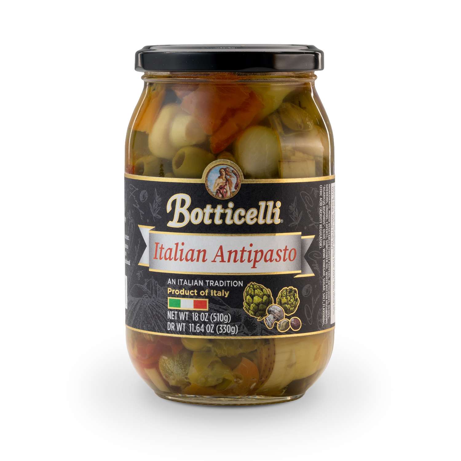 Botticelli Italian Antipasto Jar