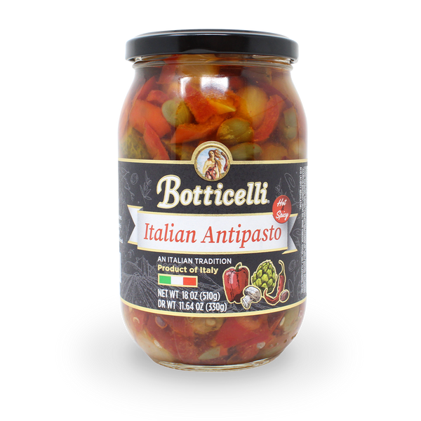 Botticelli Hot Italian Antipasto Jar