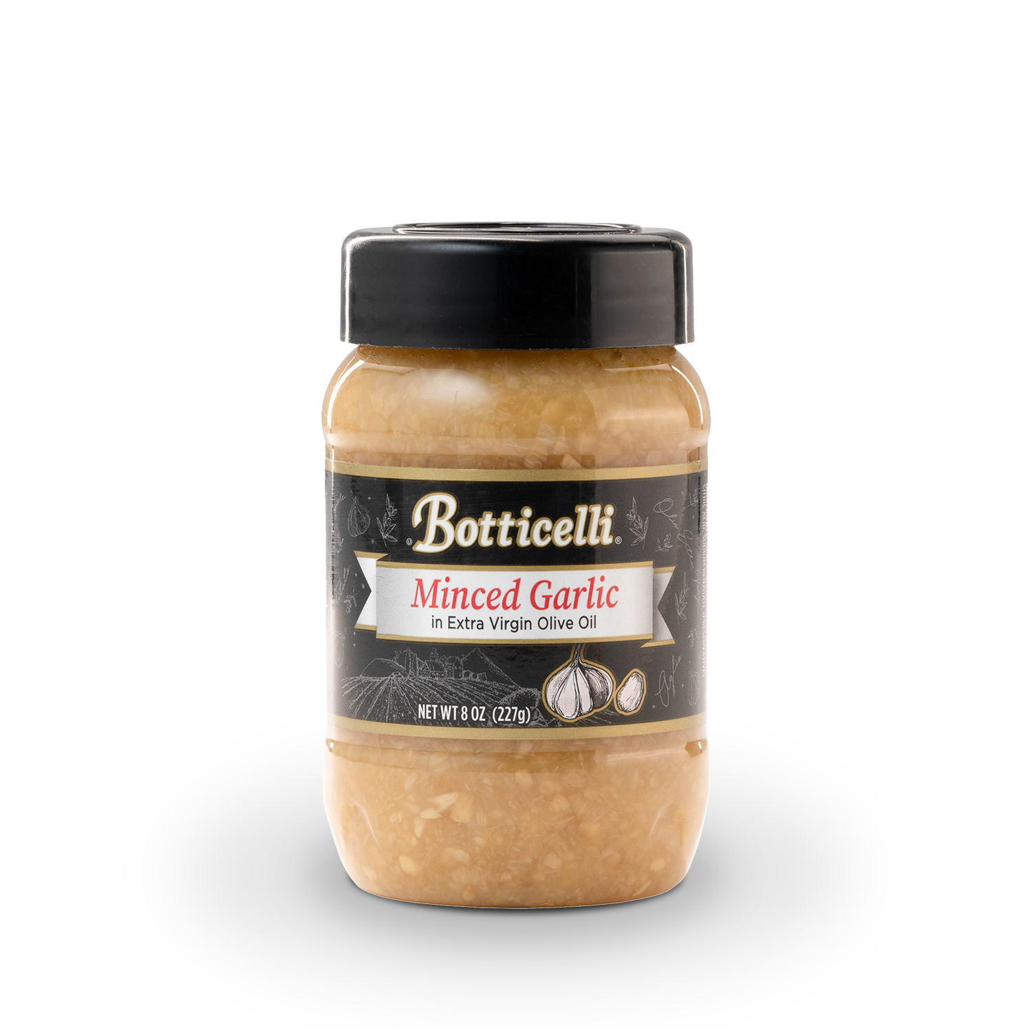 Botticelli Minced Garlic Jar 8oz