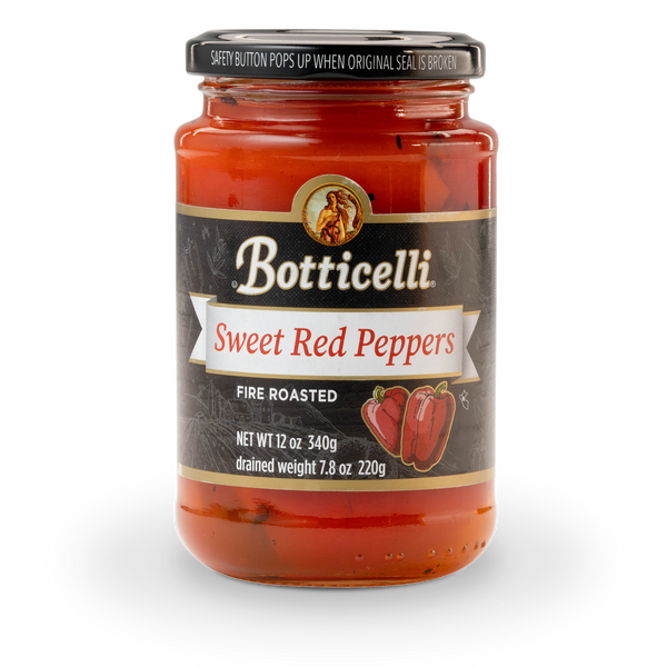 Botticelli Sweet Red Peppers 12oz Jar