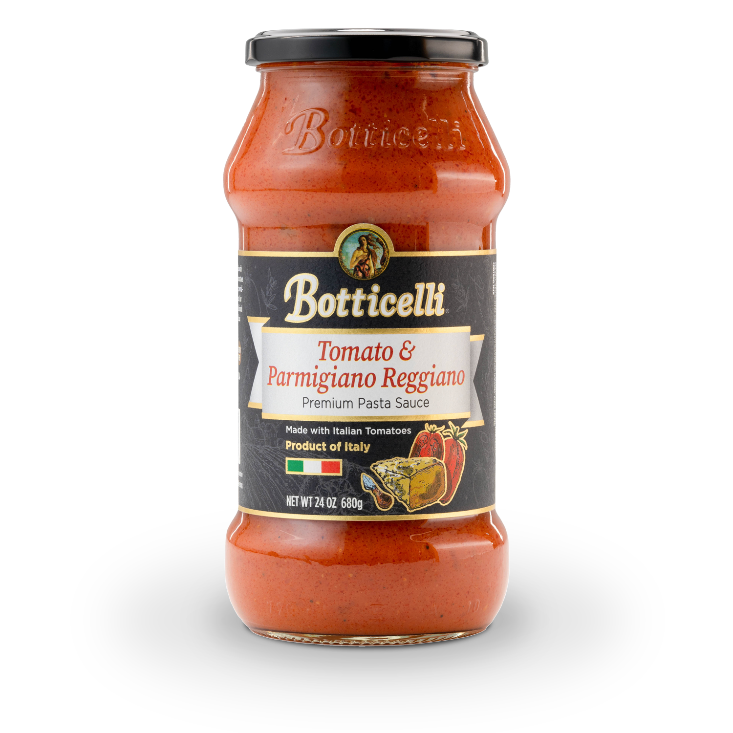 Botticelli Tomato and Parmigiano Reggiano Pasta Sauce Jar
