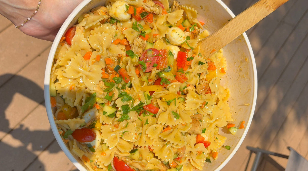 Grilled Chicken Pasta Salad