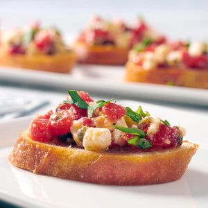 Botticelli Recipe Bruschetta Fire Roasted Peppers