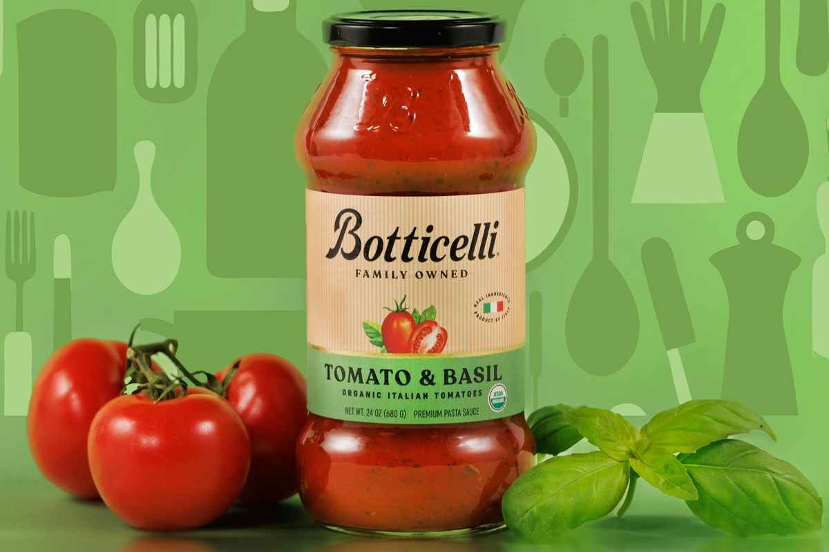 Organic Tomato & Basil Pasta Sauce