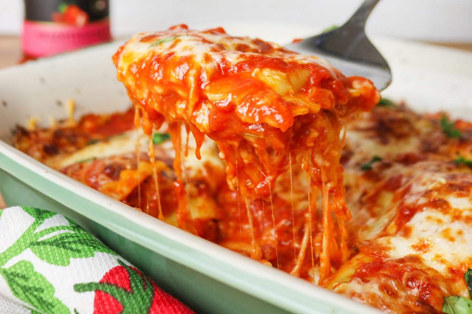 One-Pan Cheesy Ravioli Bake