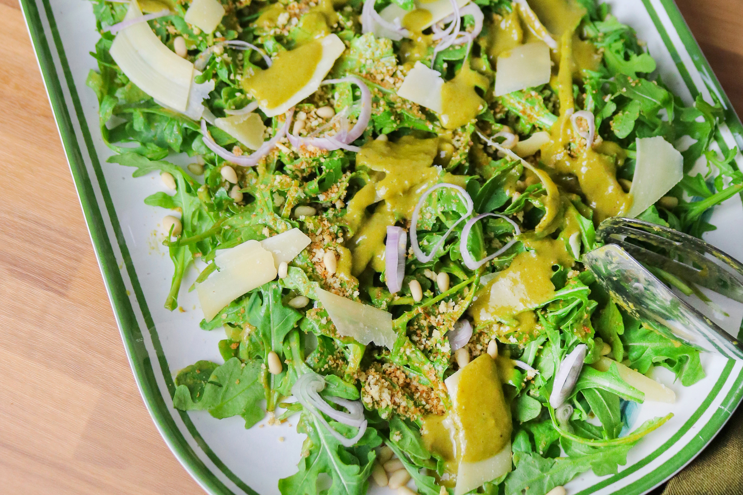 Pesto Arugula Salad