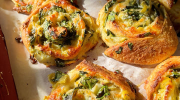 Spinach and Artichoke Pinwheels