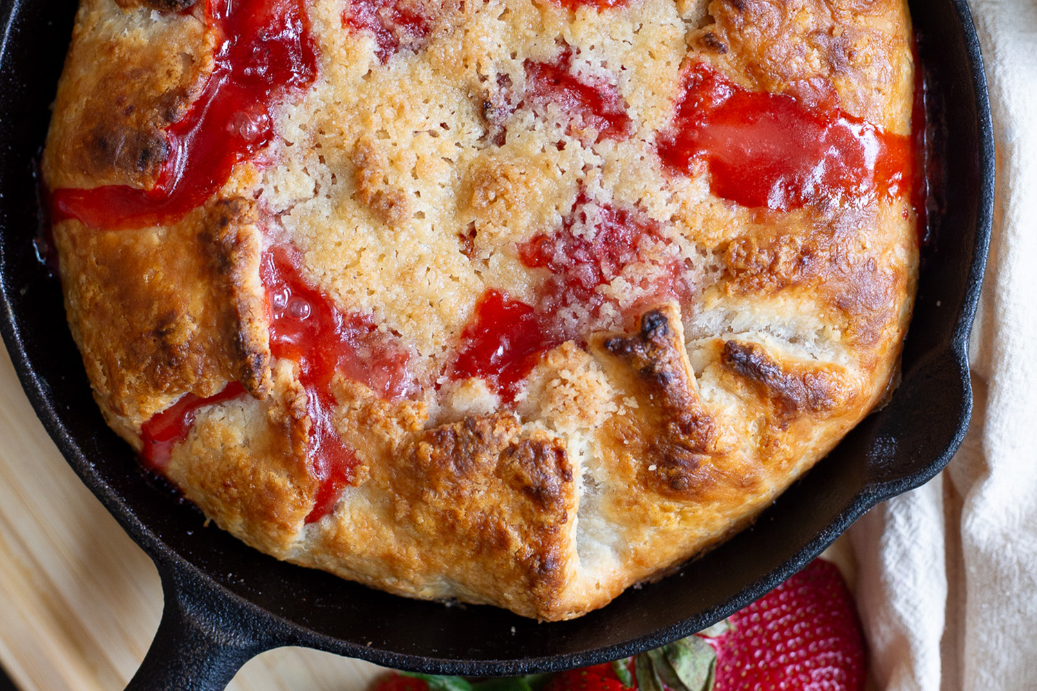 Strawberry Crostata
