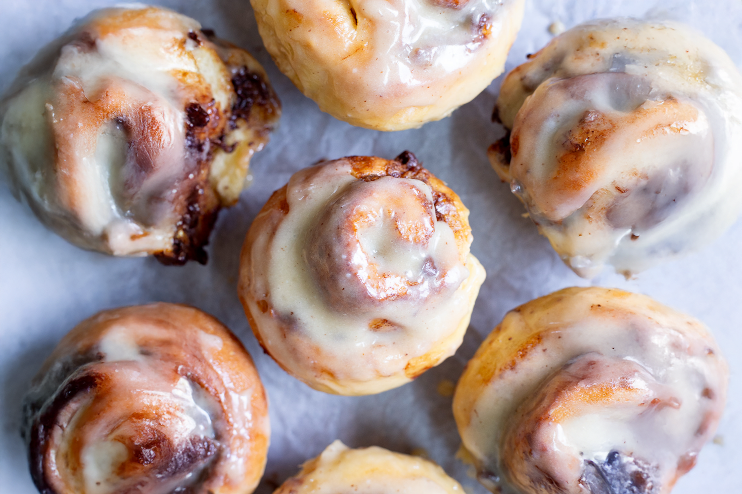 Morning Blend Cinnamon Rolls with Brown Butter Frosting