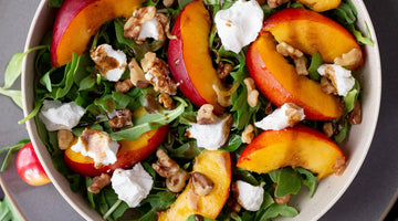 Nectarine Salad with Balsamic Vinaigrette