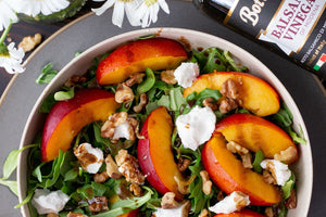 Nectarine Salad with Balsamic Vinaigrette