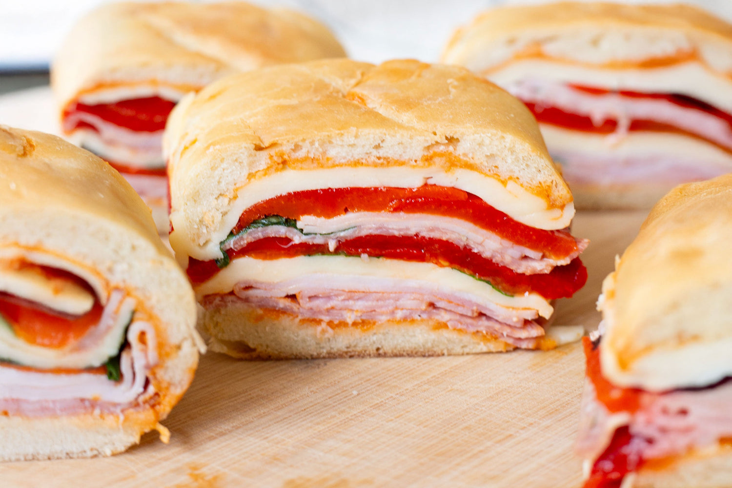 Pressed Italian Picnic Sandwiches