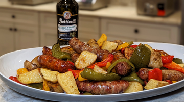 Roasted Sausage, Peppers and Potatoes
