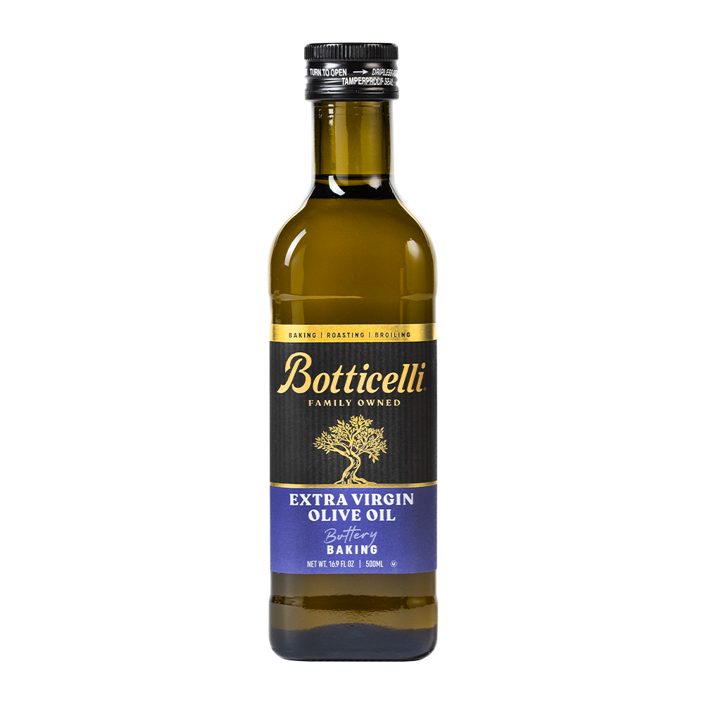 Bottle of Botticelli Baking Extra Virgin Olive Oil