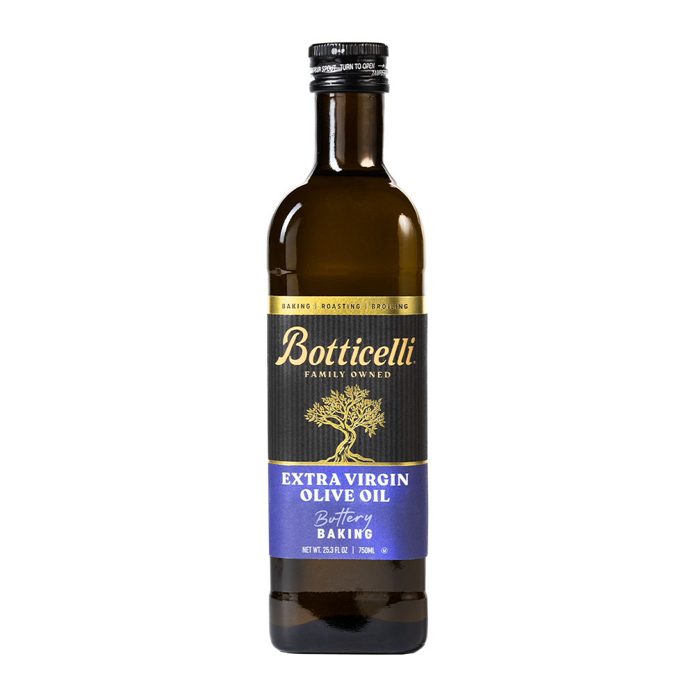 Bottle of Botticelli Baking Extra Virgin Olive Oil