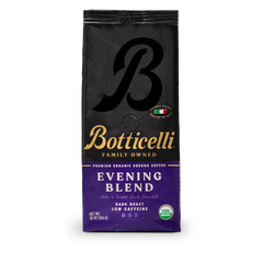 Evening Blend Organic Ground Coffee Bag