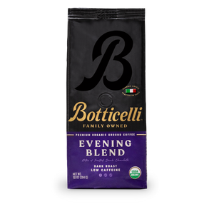 Evening Blend Organic Ground Coffee Bag