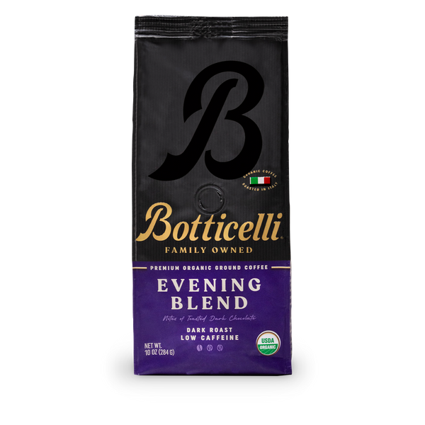 Evening Blend Organic Ground Coffee Bag