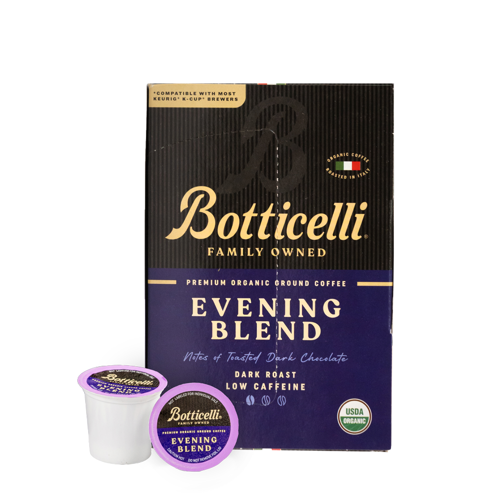 Botticelli Evening Blend Single Serve Coffee Pods 12 count