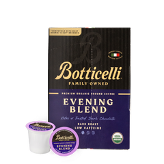 Botticelli Evening Blend Single Serve Coffee Pods 12 count