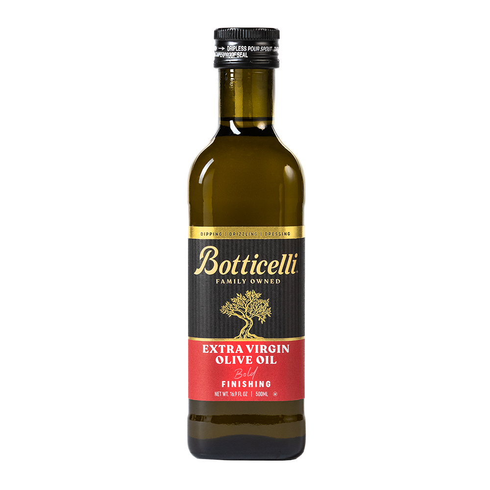 Bottle of Botticelli Finishing Extra Virgin Olive Oil