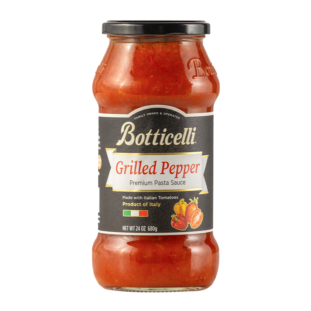 Botticelli Grilled Pepper Pasta Sauce Jar