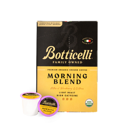 Botticelli Morning Blend Single Serve Coffee Pods 12 count