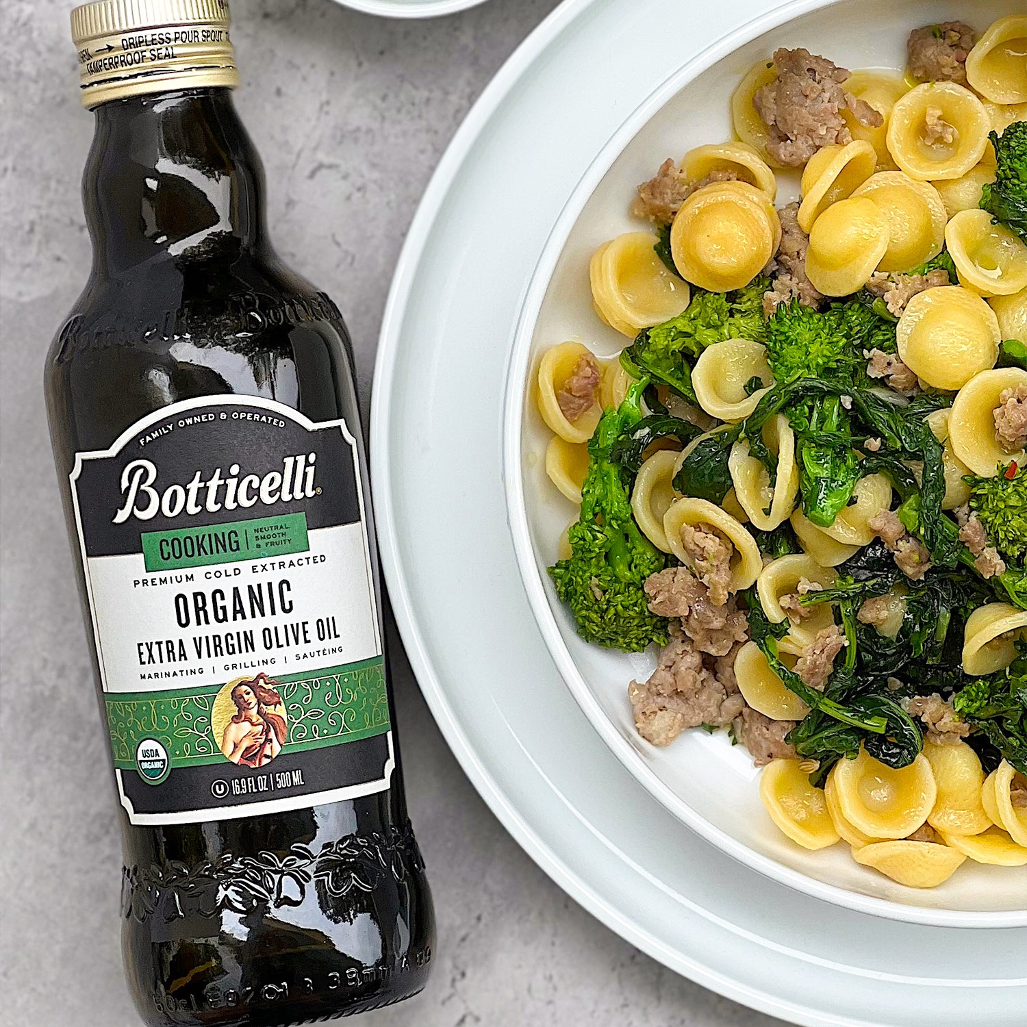 Organic Cooking Extra Virgin Olive Oil - 16.9oz – Botticelli Foods