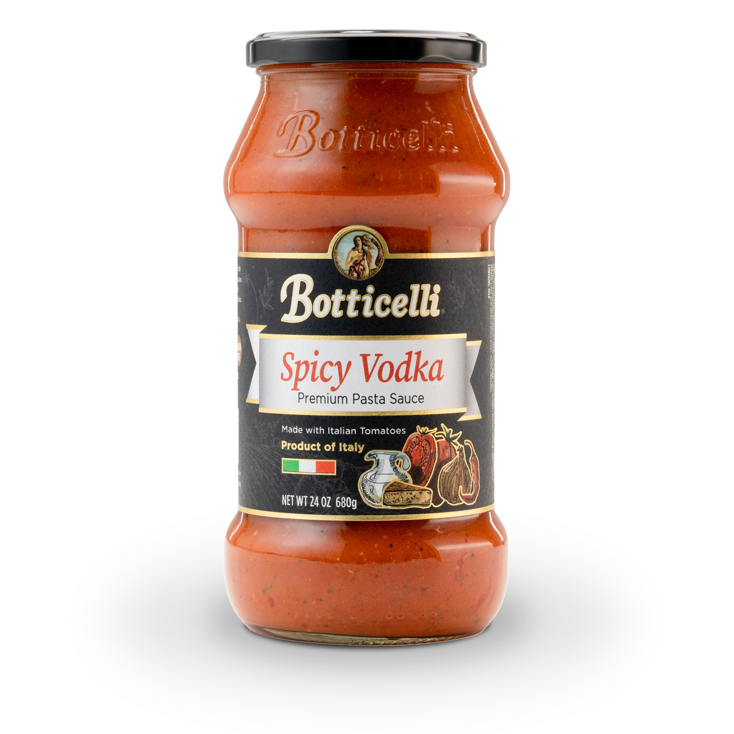 Botticelli Spicy Vodka Pasta Sauce Jar