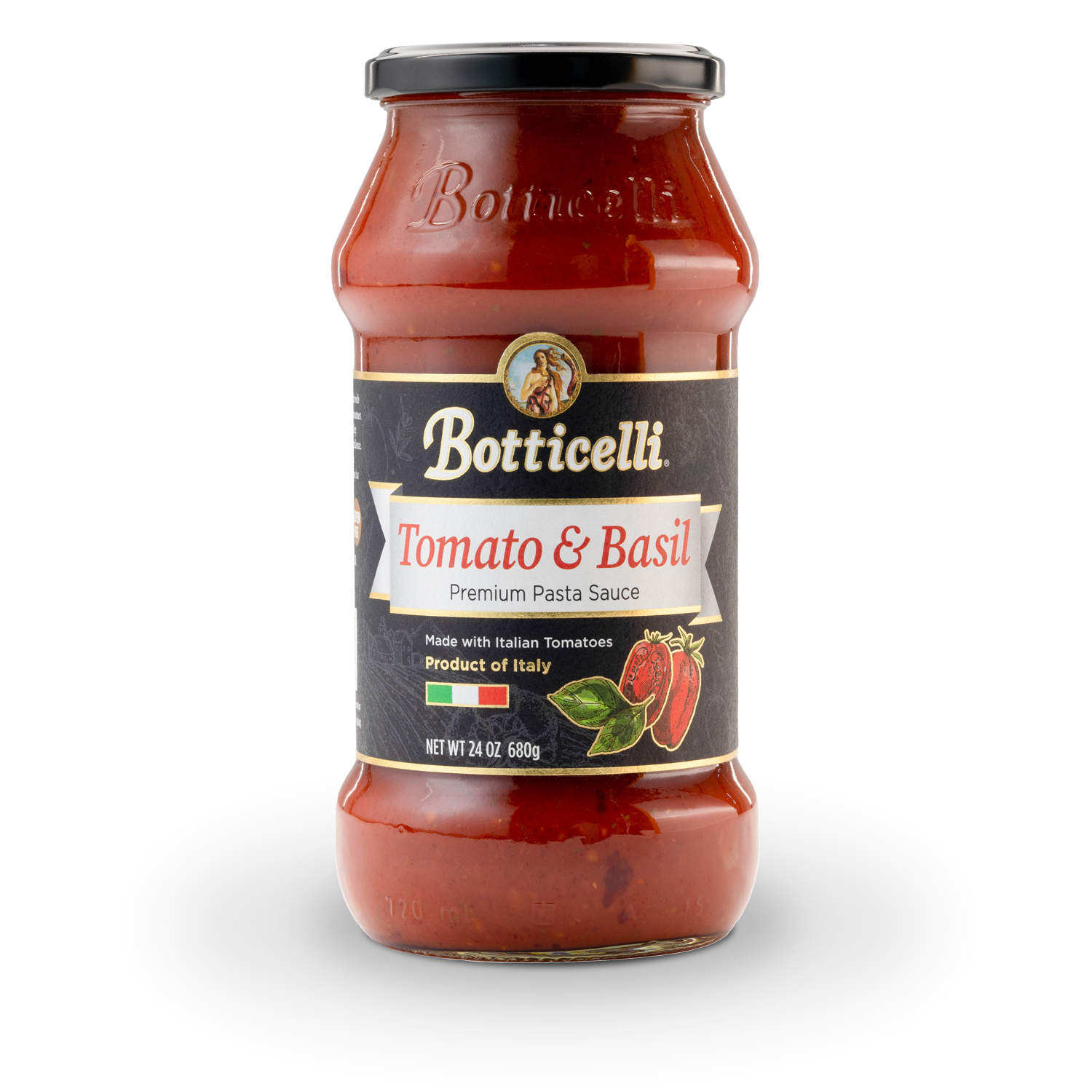 Tomato Basil Sauce 24oz Botticelli Foods